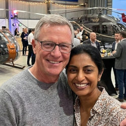 Tom & Priya L., event visitors